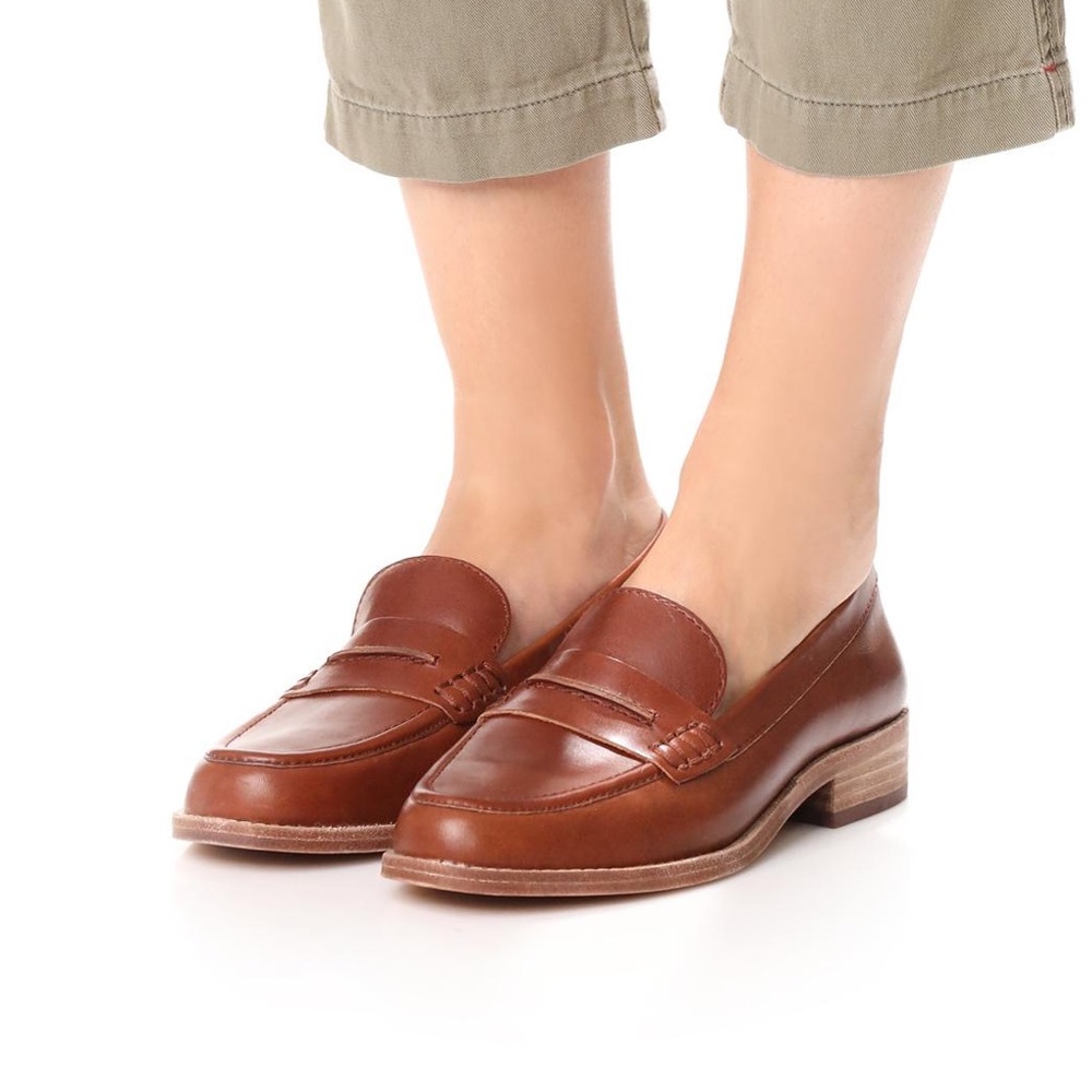 Brown Madewell Elinor Loafers